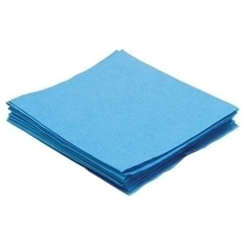 ShopWorks® Prematex® Wipers, Sontara, Blue, Gray or Teal, 12x15, Heavy Duty, Smooth, Flat, 50 lbs (HOS197404-50)