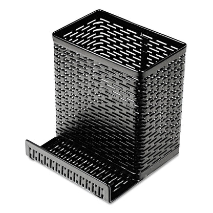 artistic-office-products-urban-collection-punched-metal-pencil-cup-cell-phone-stand-num-aopart20014_1