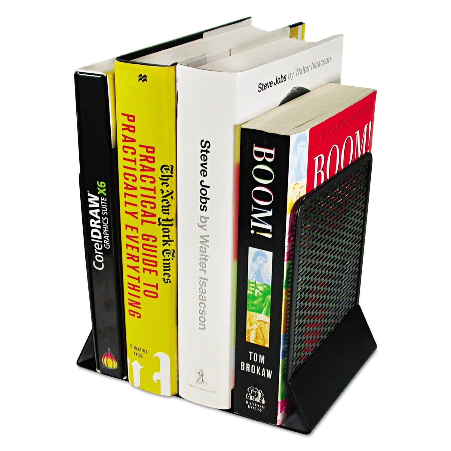 artistic-office-products-urban-collection-punched-metal-bookends-num-aopart20008_1