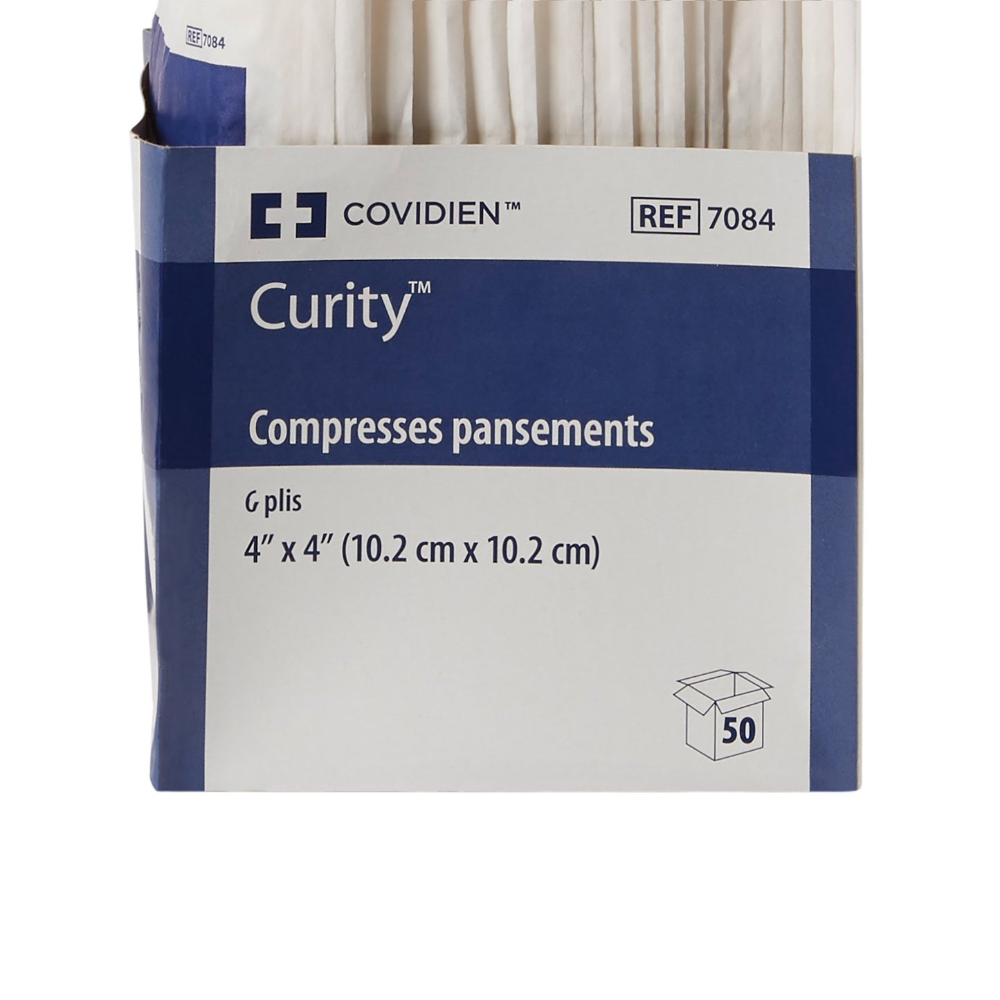 Curity™ Nonwoven Sponge 4 X 4 Inch 6-Ply Sterile 2 per Pack (319263_CS)