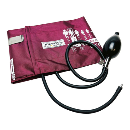 McKesson LUMEON™ Reusable Blood Pressure Cuff and Bulb 34 to 50 cm Arm Nylon Cuff Large Adult Cuff (803207_BX)