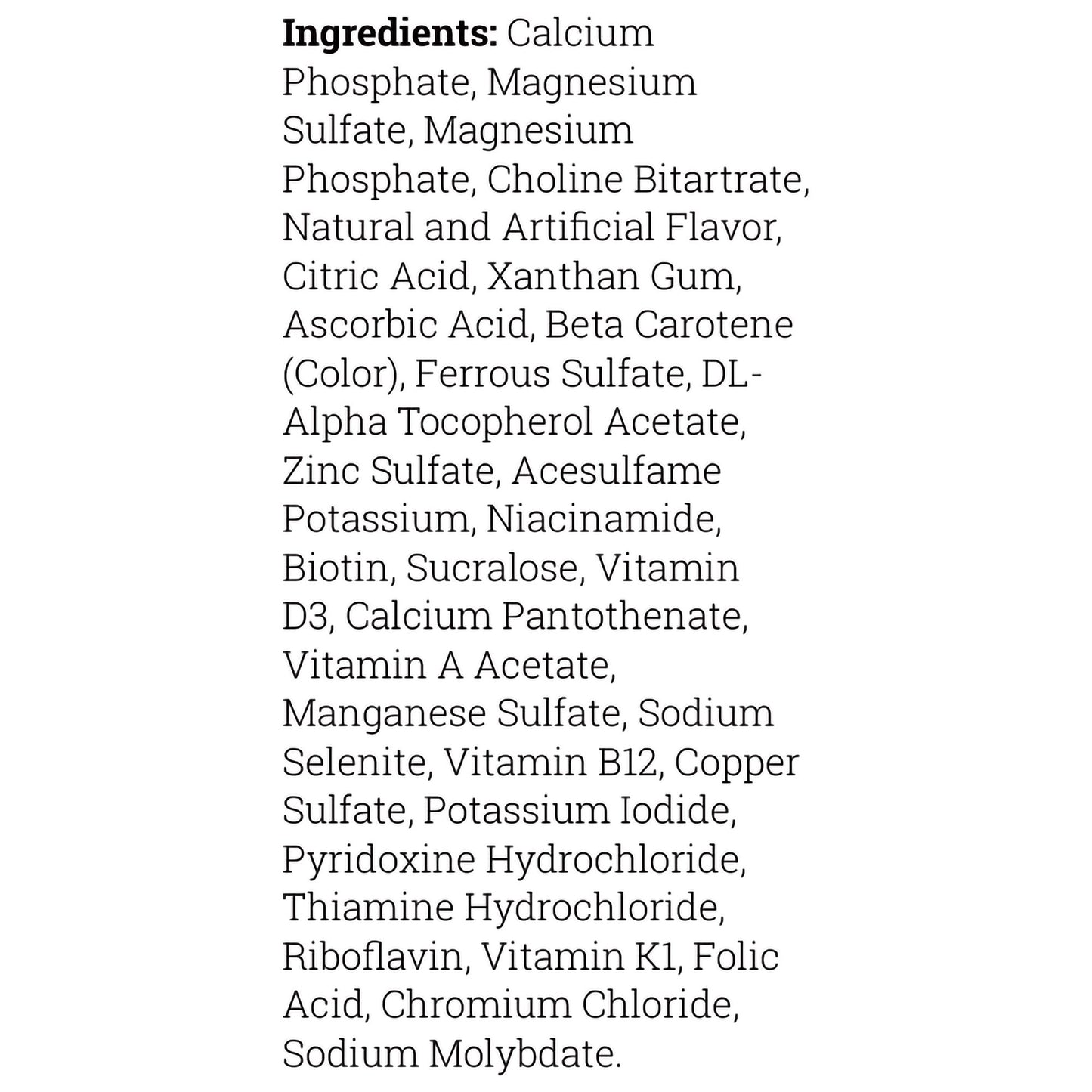 FruitiVits® Oral Supplement Orange Flavor Powder 6 Gram Individual Packet (1160123_BX)