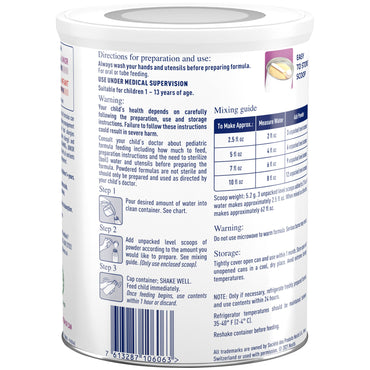 Alfamino® Junior Pediatric Oral Supplement Vanilla Flavor 14.1 oz. Can Powder Amino Acid Food Allergies (1192649_CS)