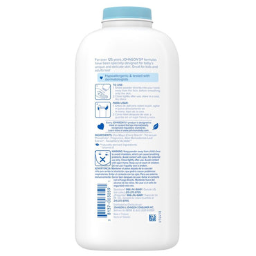 Johnson's® Baby Powder 15 oz. Fresh Scent Bottle with Dispensing Cap Cornstarch / Aloe / Vitamin E (635288_EA)