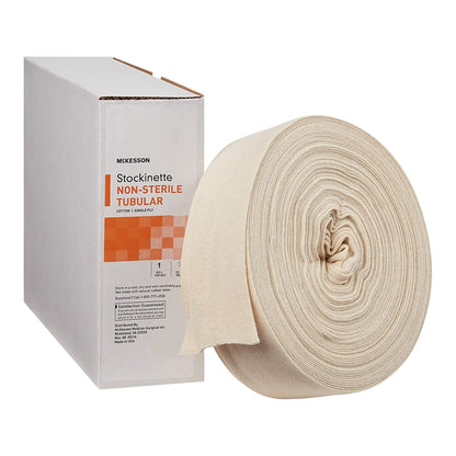 McKesson Stockinette Tubular 8 Inch X 25 Yard Cotton NonSterile (457633_CS)