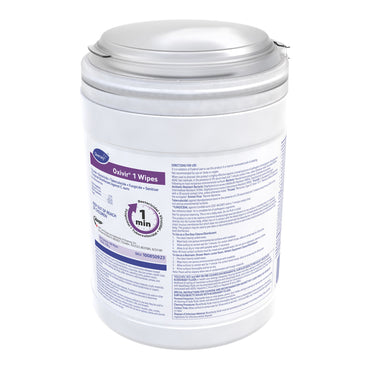 Oxivir® 1 Surface Disinfectant Cleaner Premoistened Broad Spectrum Manual Pull Wipe 160 Count Canister Scented NonSterile (1162531_CS)