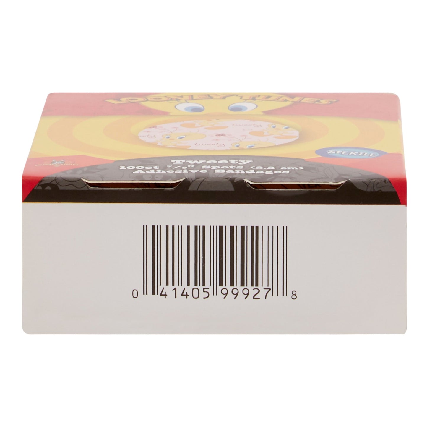 Looney Tunes™ Adhesive Spot Bandage 7/8 Inch Plastic Round Kid Design (Tweety) Sterile (516298_BX)