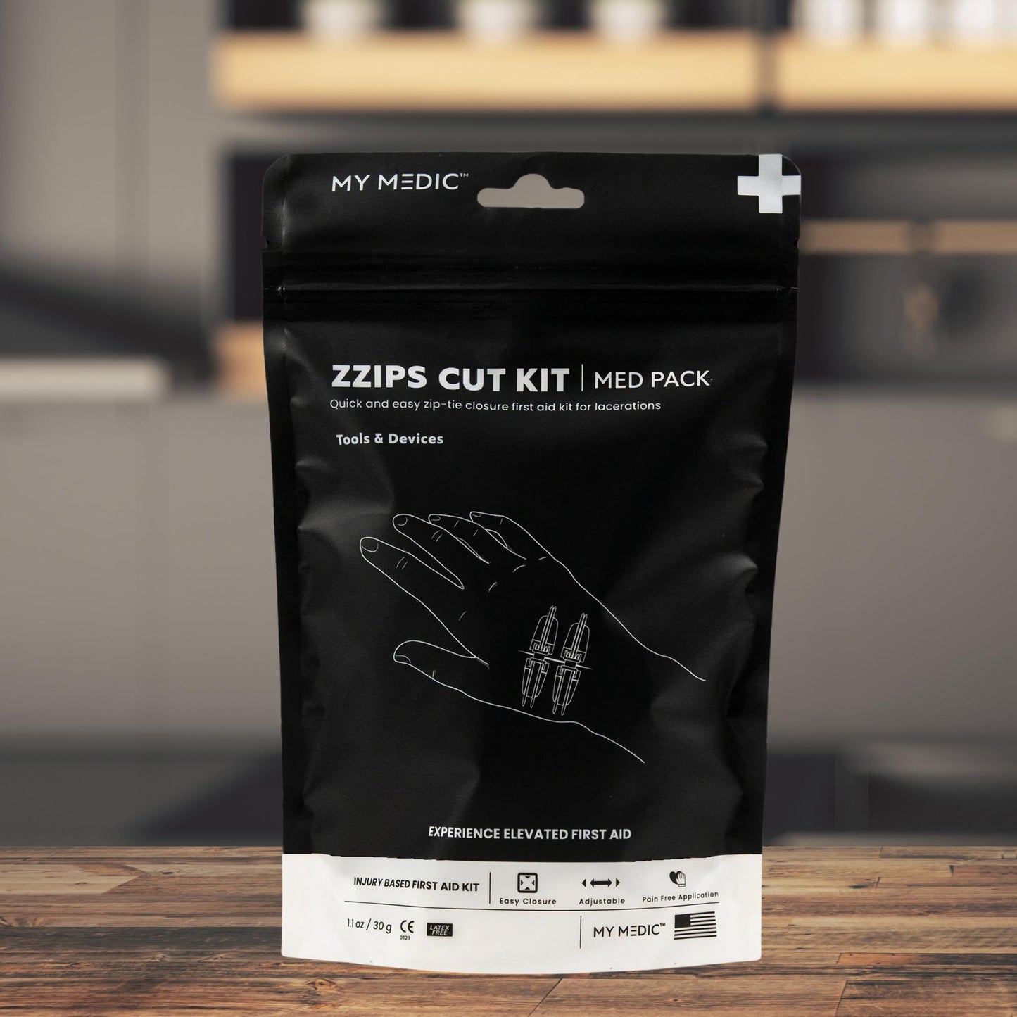 My Medic™ MED PACKS ZZIPS Cut Kit First Aid Kit Plastic Pouch (1207747_EA)