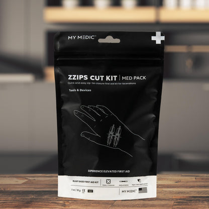 My Medic™ MED PACKS ZZIPS Cut Kit First Aid Kit Plastic Pouch (1207747_EA)