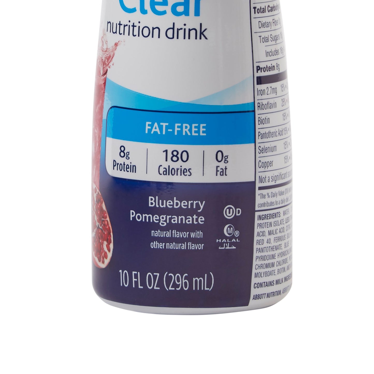 Ensure® Clear Oral Supplement Blueberry Pomegranate Flavor Liquid 10 oz. Bottle (853984_EA)