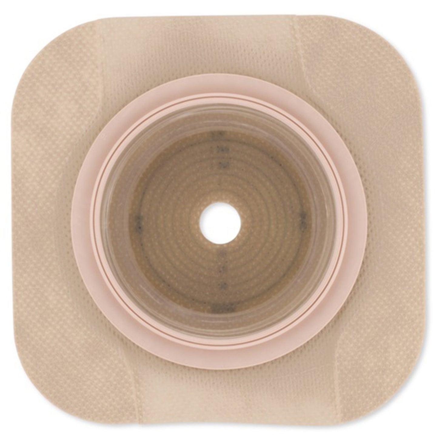 New Image™ CeraPlus™ Ostomy Barrier Trim to Fit, Extended Wear Adhesive Tape Borders 70 mm Flange Blue Code System Up to 2 Inch Opening (1158425_BX)