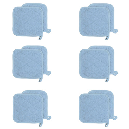 Hospeco® Cooks Linen Pot Holder 7x7 Blue, 144/Case (HOSPOT-BLUE-CS)
