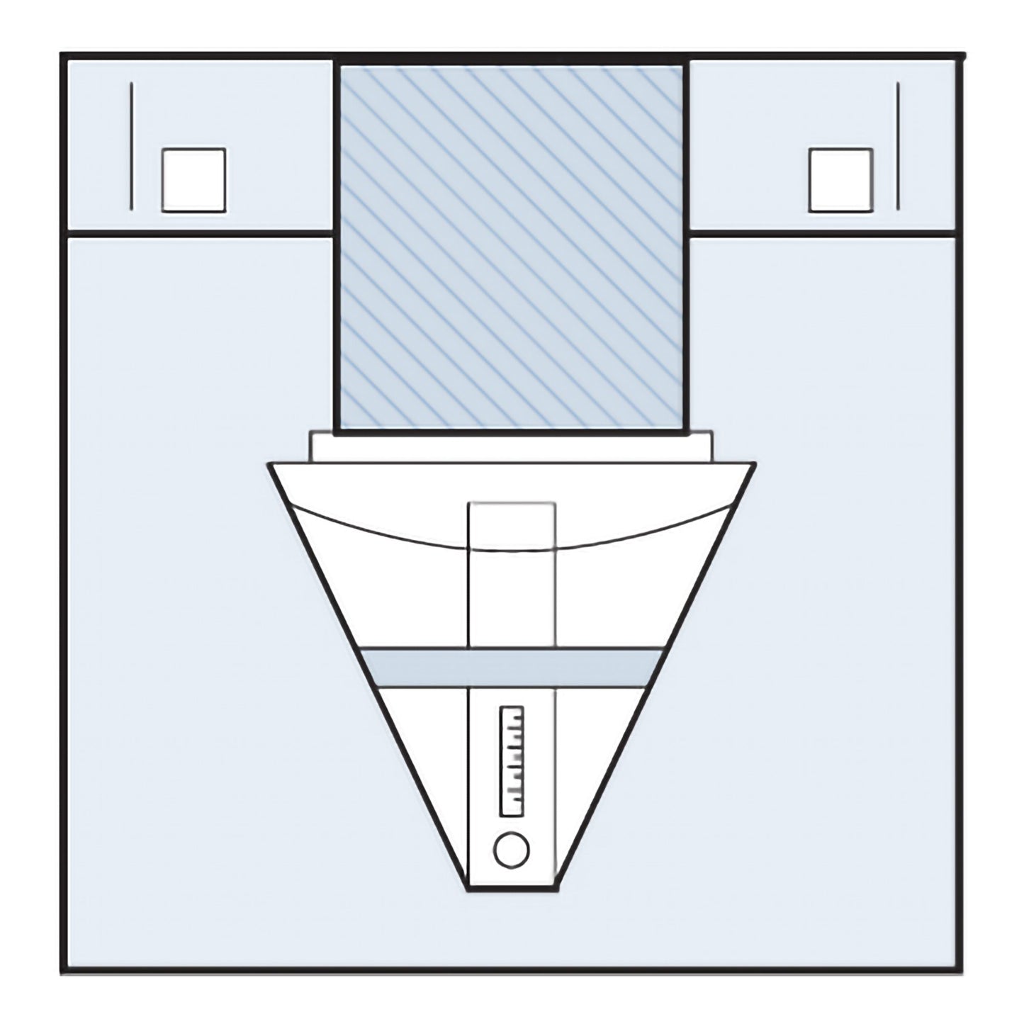 McKesson Obstetrics / Gynecology Drape Under Buttocks Drape 32 W X 45 L Inch Sterile (1101267_CS)