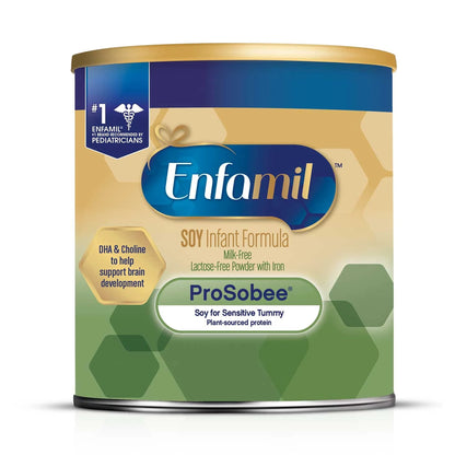 Enfamil® ProSobee® Infant Formula Unflavored 12.9 oz. Can Powder Soy Lactose Intolerance (462483_CS)