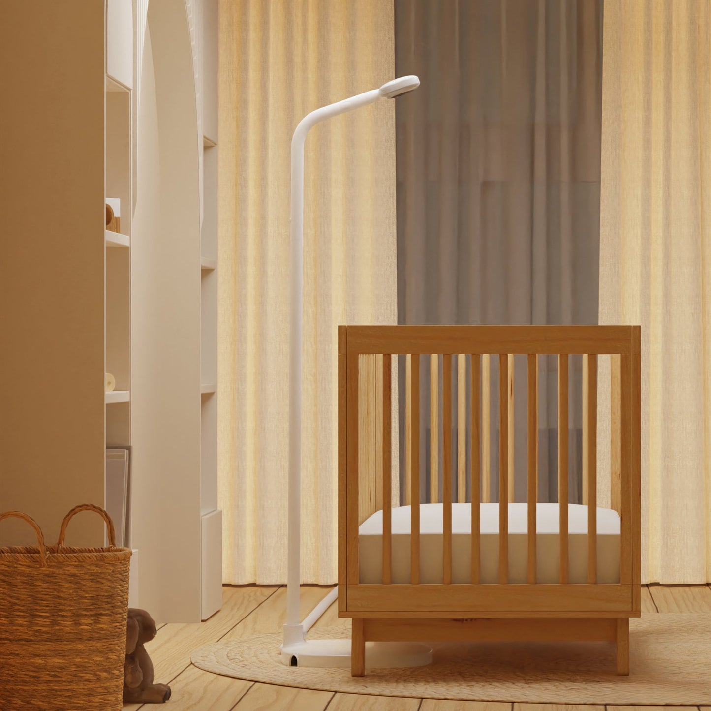 Nanit Pro Smart Baby Monitor with Floor Stand Nanit Pro Smart (1238088_EA)