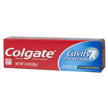 Colgate® Cavity Protection Toothpaste Regular Flavor 1 oz. Tube (1004084_CS)