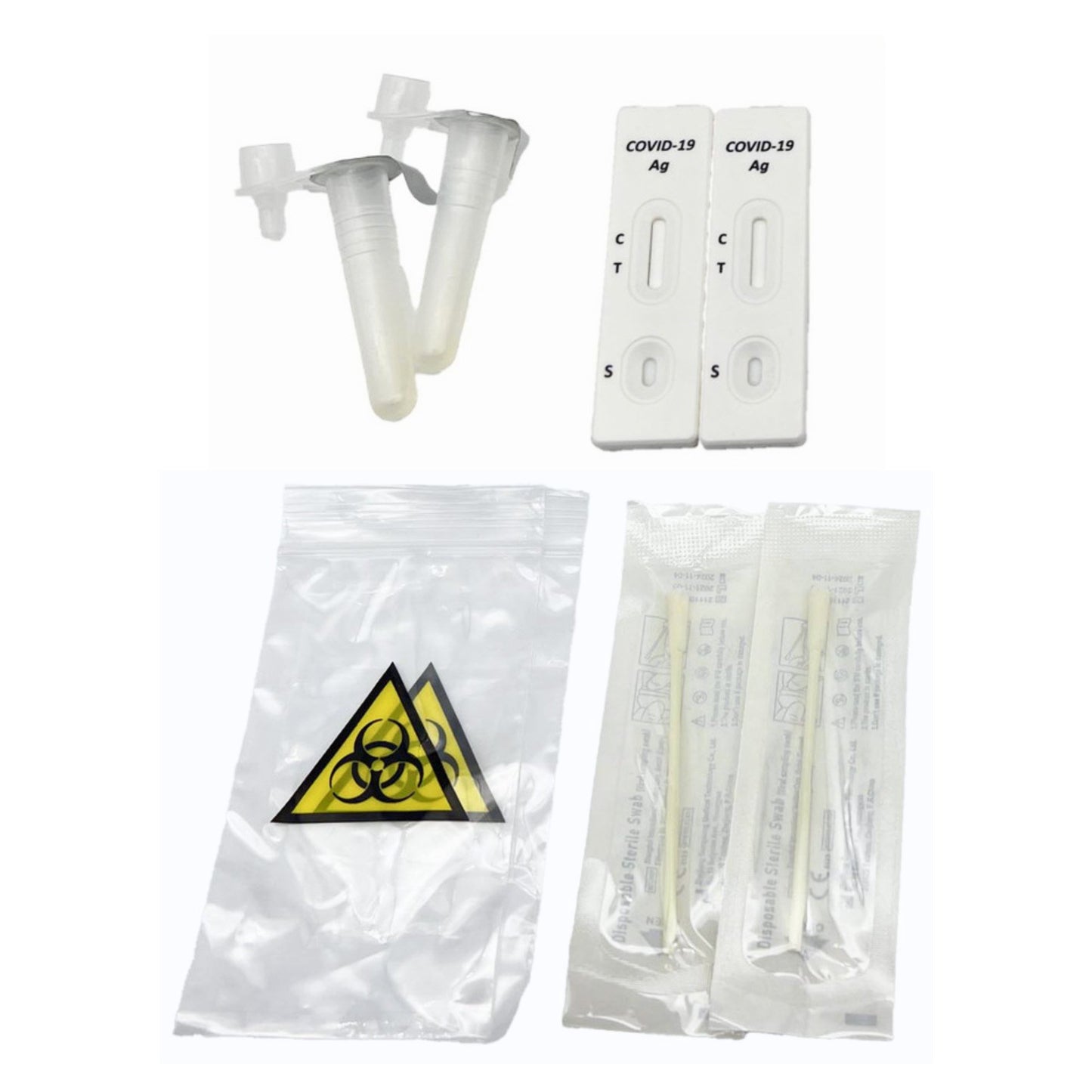Advin Respiratory Test Kit COVID-19 Antigen Test 2 Tests per Kit (1241225_KT)