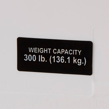 Carex® Economy Raised Toilet Seat 5-1/2 Inch Height Standard / Elongated 300 lbs. Weight Capacity (206682_EA)