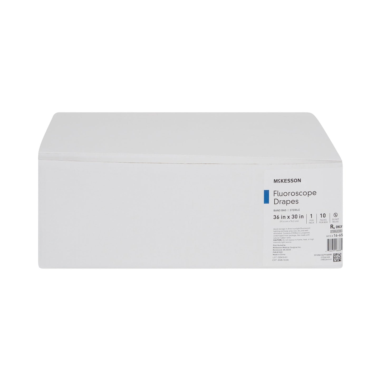 McKesson Equipment Cover 30 X 36 Inch For Fluoroscopes, X-Ray Units, C-Arms and Cardiac Catheter Lab Equipment (565778_BX)