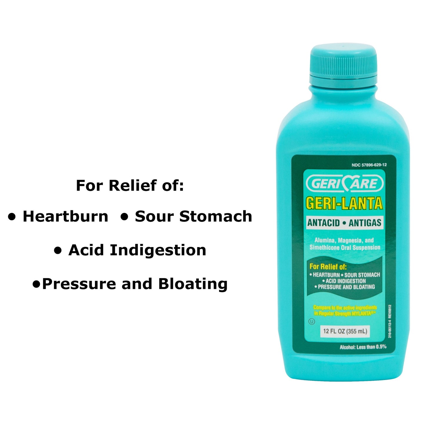 Geri-Care® Antacid Liquid 12 oz. (633796_CS)