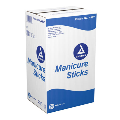 Dynarex Manicure Stick 4.5 Inch Wood (826992_BX)
