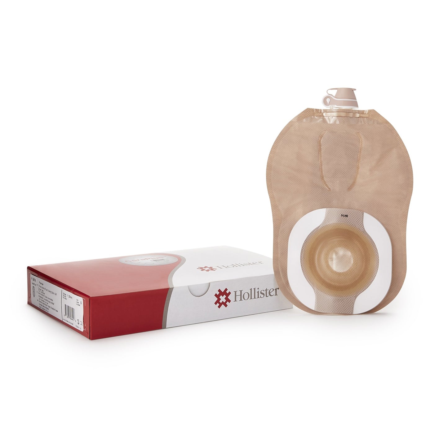 CeraPlus™ Urostomy Pouch One-Piece System 9 Inch Length Soft Convex, Pre-Cut 1 Inch Stoma Drainable (1109578_BX)