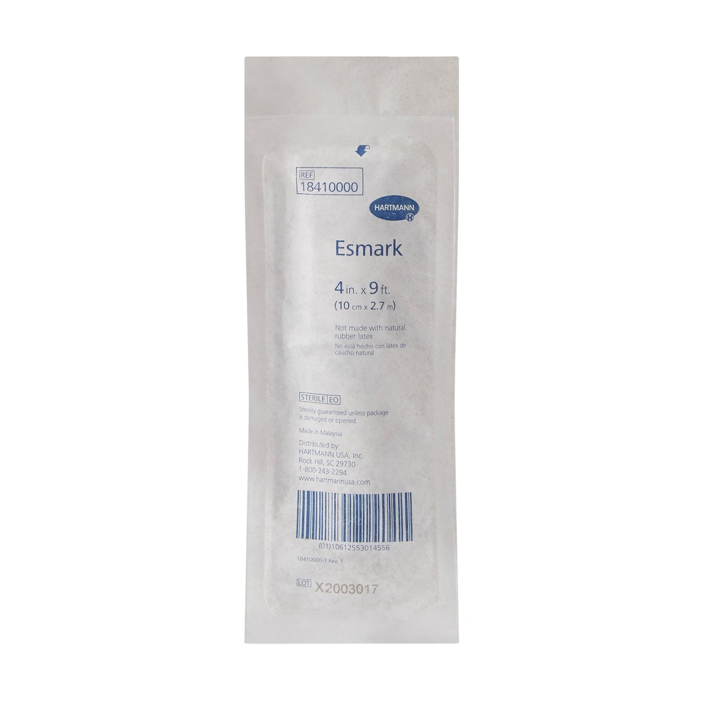 Esmark LF Esmark Compression Bandage 4 Inch X 3 Yard No Closure White Sterile High Compression (419858_RL)