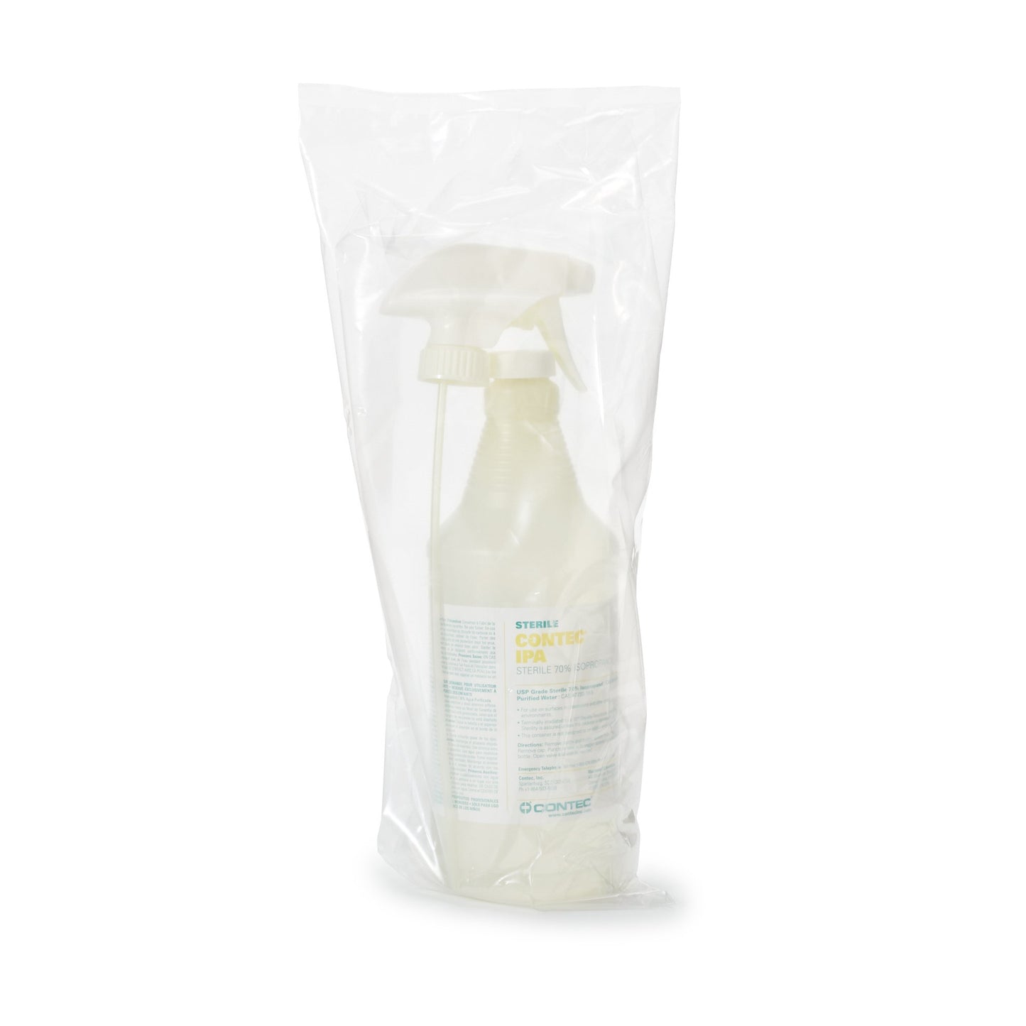 Contec® Sterile 70% IPA Surface Disinfectant Cleaner Alcohol Based Trigger Spray Liquid 32 oz. Bottle Alcohol Scent Sterile (885444_EA)