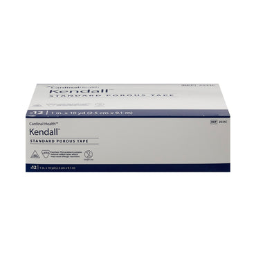 Kendall™ Standard Porous Medical Tape White 1 Inch X 10 Yard Cloth NonSterile (742655_RL)