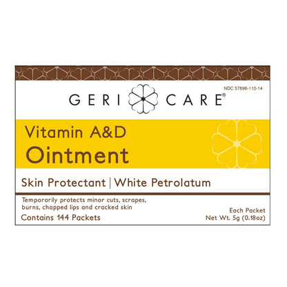 Geri-Care® A & D Ointment 5 Gram Individual Packet Unscented Ointment (1220889_BX)