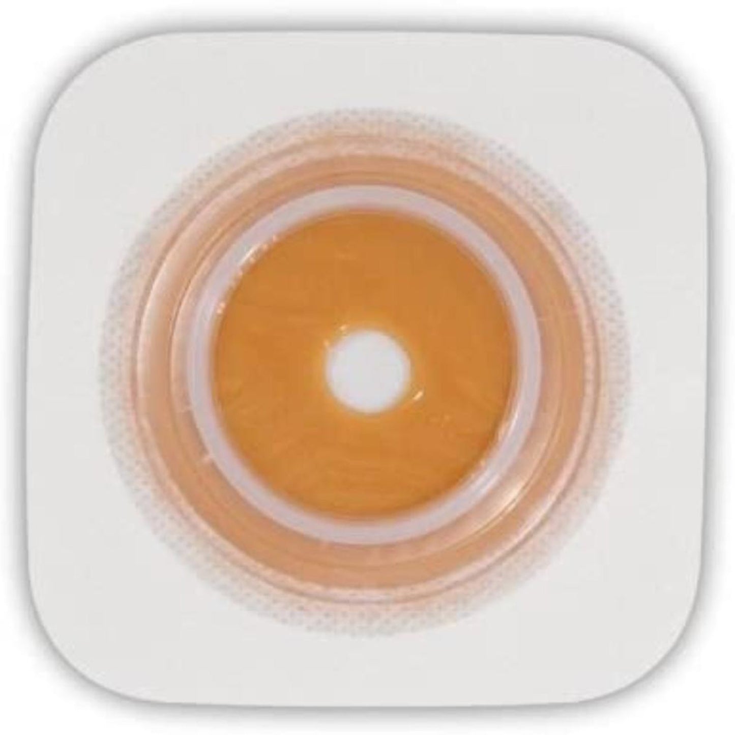 Sur-Fit Natura® Ostomy Barrier Trim to Fit, Standard Wear Stomahesive® Adhesive 38 mm Flange Sur-Fit® Natura® System Hydrocolloid Up to 7/8 Inch Opening 4 X 4 Inch (325405_BX)