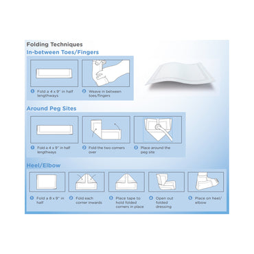 KerraMax Care® Super Absorbent Dressing 5 X 6 Inch Rectangle (1189373_CT)