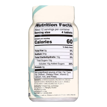 Foster & Thrive™ Glucose Supplement 50 per Bottle Chewable Tablet Orange Flavor (1248812_BT)