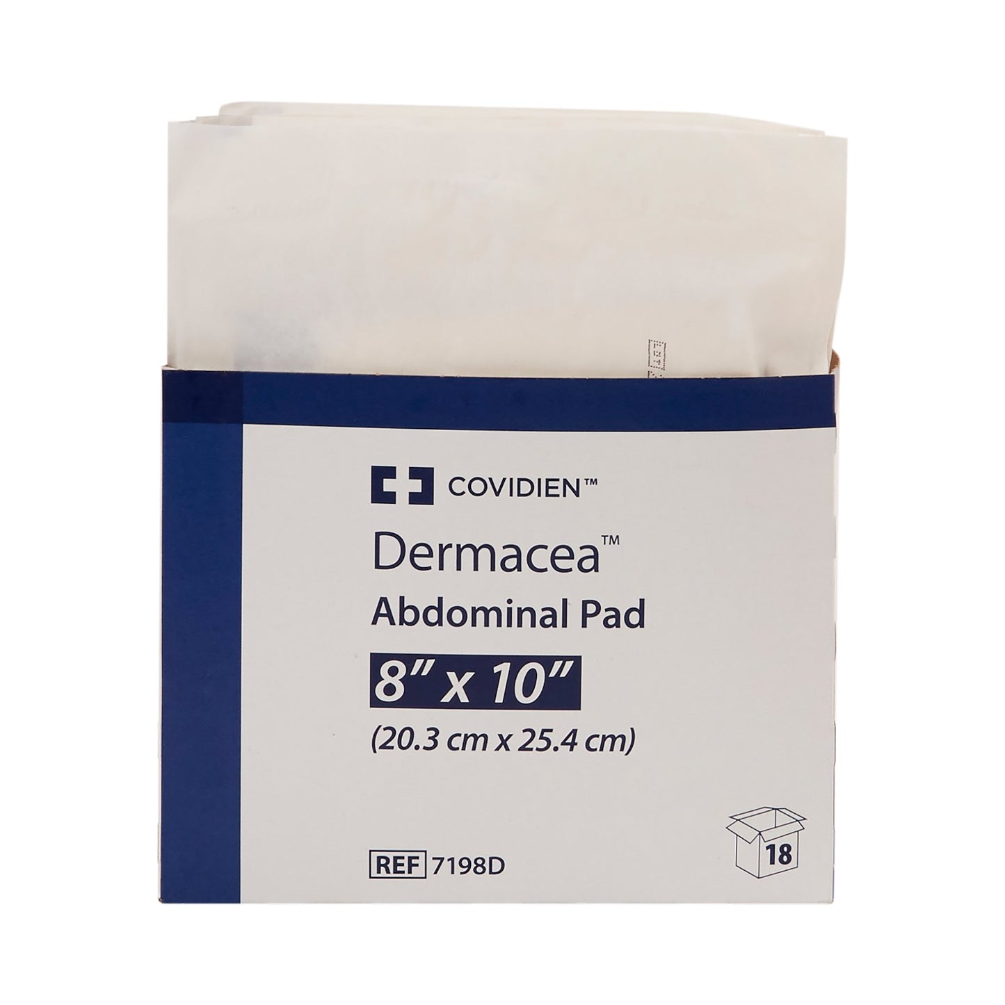 Dermacea™ Abdominal Pad 8 X 10 Inch Sterile 1 per Pack (566397_CS)