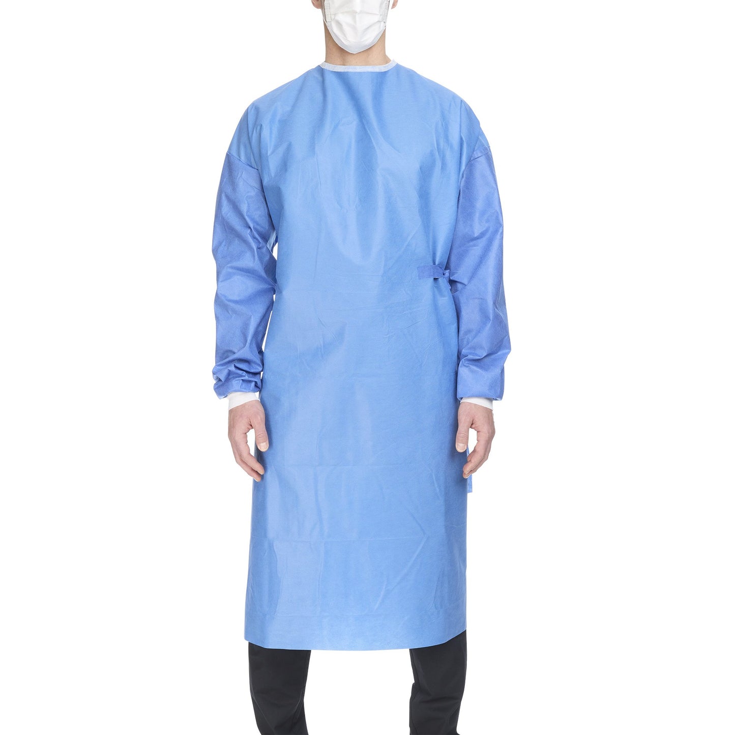 Astound® Non-Reinforced Surgical Gown with Towel X-Large Blue Sterile AAMI Level 3 Disposable (273638_EA)