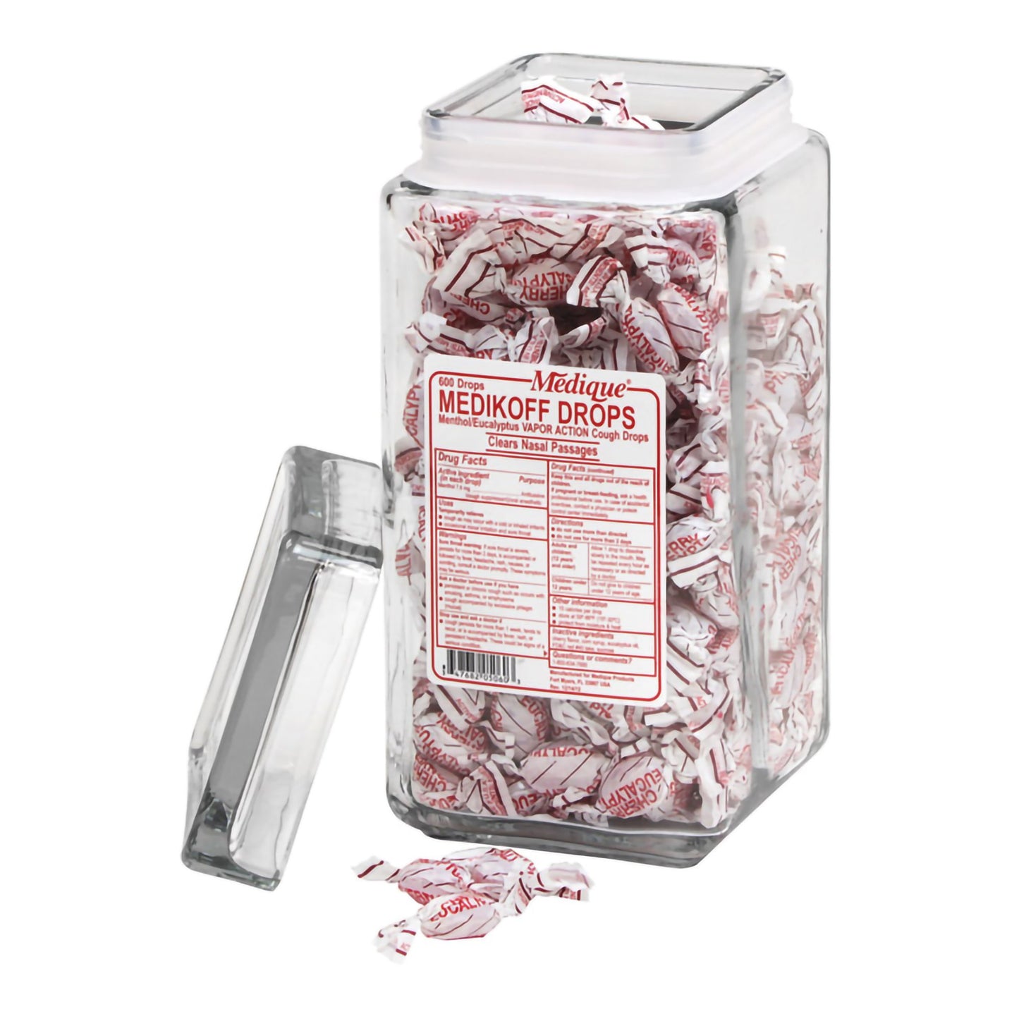 Medikoff® Cold and Cough Relief 7.6 mg Strength Lozenge 600 per Jar (1240406_BX)