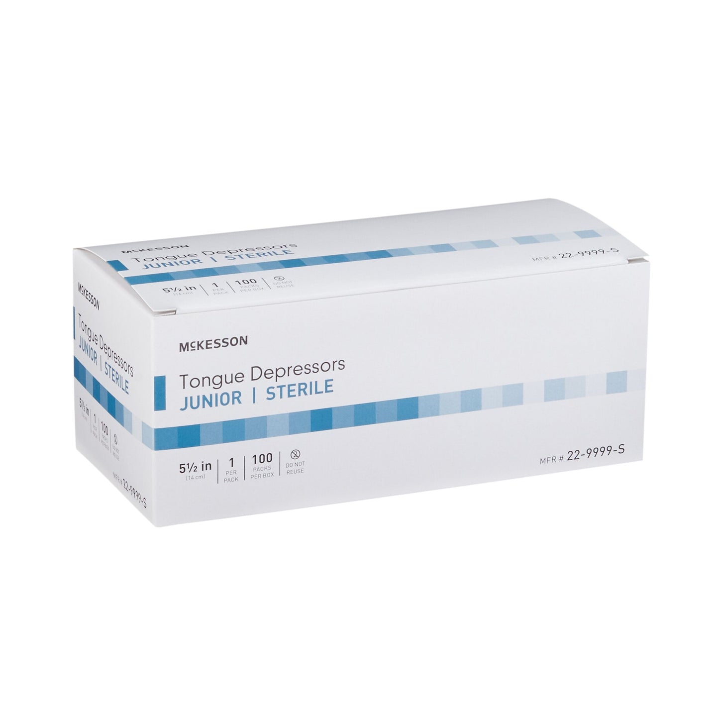 McKesson Tongue Depressor 5-1/2 Inch Length Wood Junior (854424_EA)