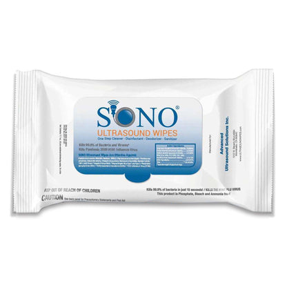 Sono® Surface Disinfectant Cleaner Premoistened Manual Pull Wipe 50 Count Soft Pack Scented NonSterile (1088401_BX)