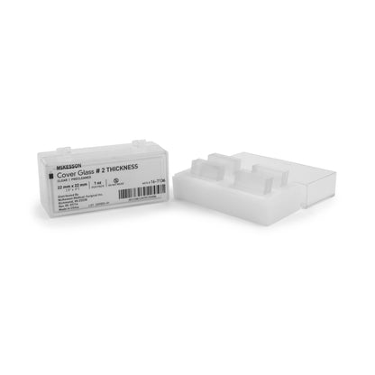 McKesson Cover Glass Square No. 2 Thickness 22 X 22 mm (484340_PK)