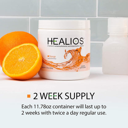 Healios® Oral Supplement Orange Flavor Powder 11.64 oz. Jar (1218419_EA)