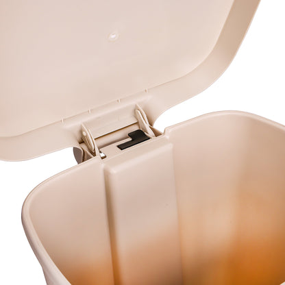 McKesson Trash Can 52 Quart / 13 gal. Beige Plastic Rectangular (1223704_EA)