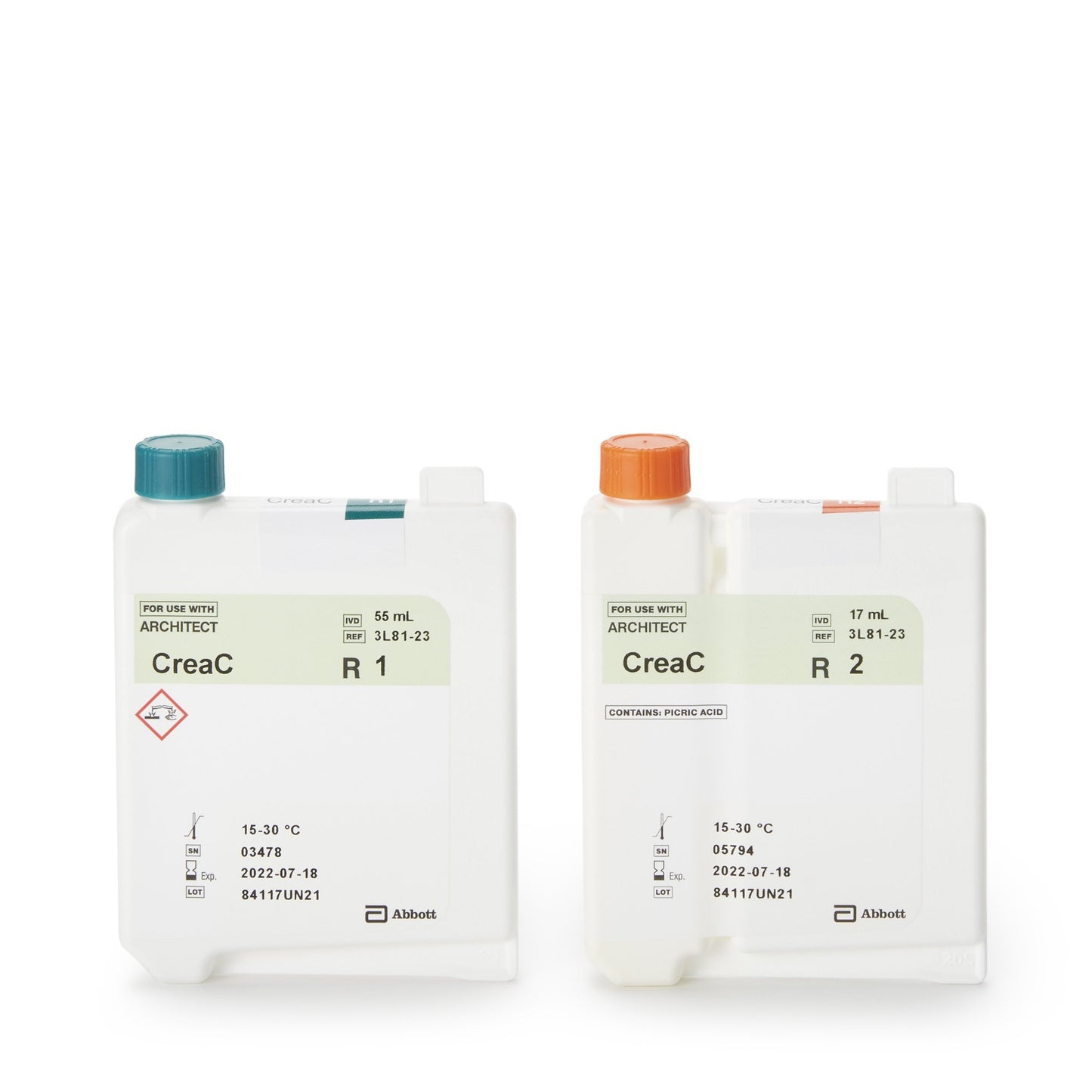 Architect™ General Chemistry Reagent Creatinine For Architect c16000 Analyzer 1,875 Tests (862746_BX)