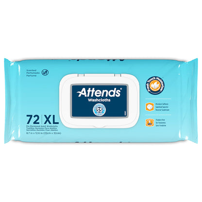 Attends® Personal Cleansing Wipe Soft Pack Scented 72 Count (633847_PK)