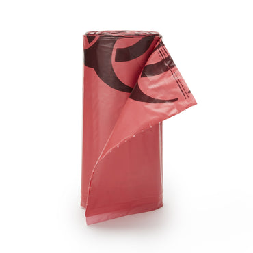 McKesson Biohazard Waste Bag Biohazard Symbol / Infectious Waste 20 to 25 gal. Red 28 X 31 Inch (230472_CS)