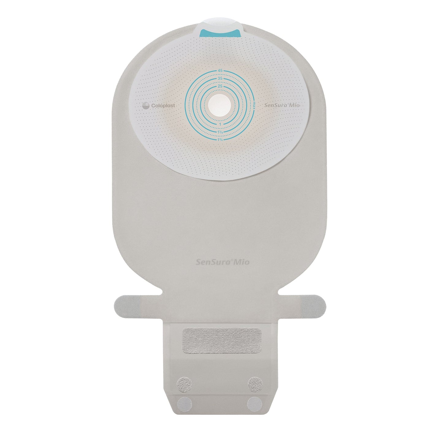 SenSura® Mio Ostomy Pouch One-Piece System 11 Inch Length, Maxi Flat, Trim to Fit 3/8 to 2-1/8 Inch Stoma Drainable (883915_BX)