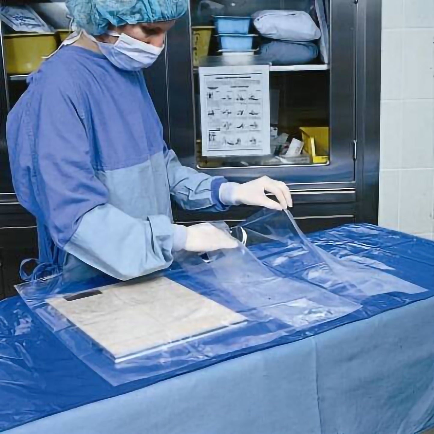 McKesson X-Ray Cassette Drape 20 X 24 Inch For X-Ray Cassettes (577708_BX)