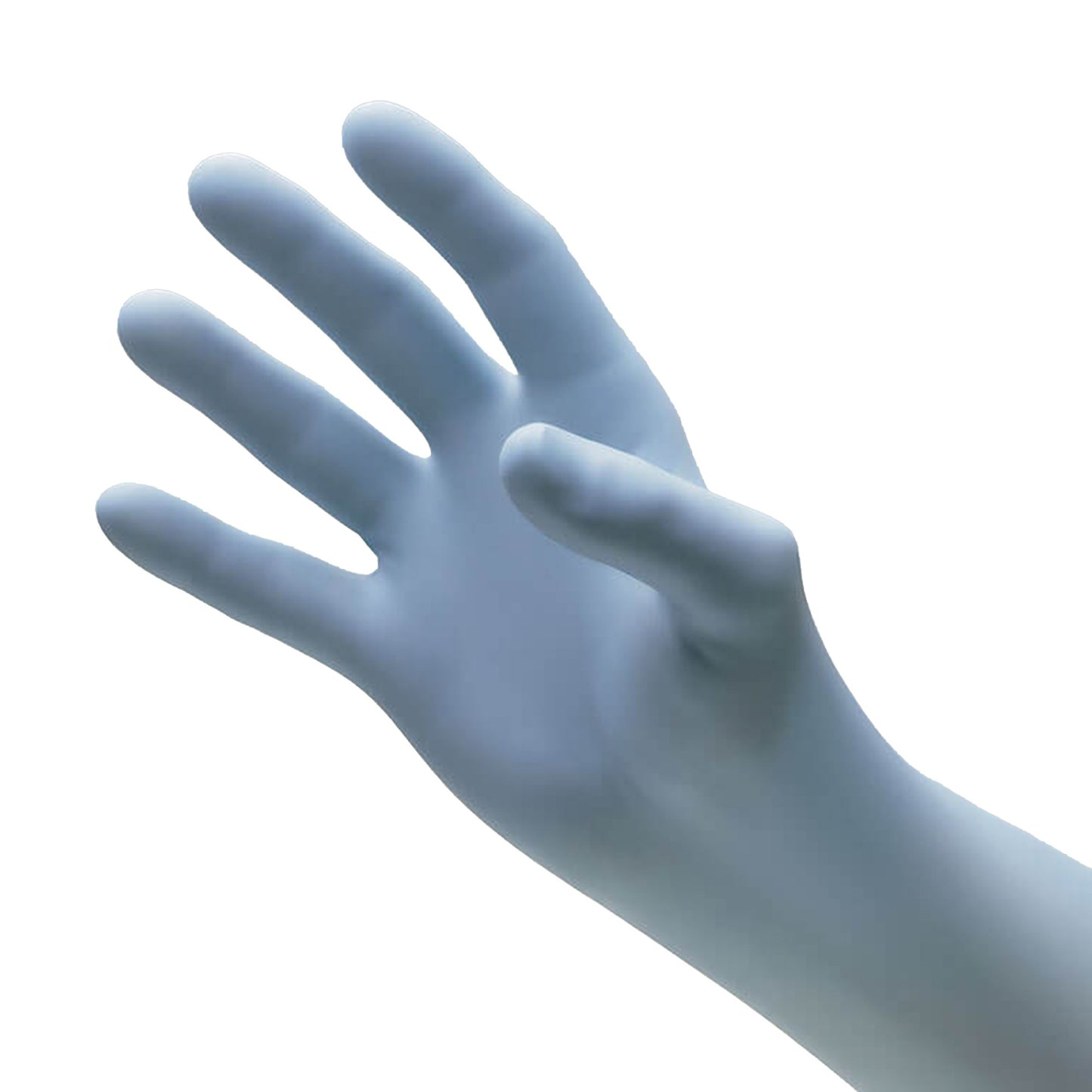 NitriDerm® Ultra Blue Exam Glove Medium NonSterile Nitrile Standard Cuff Length Fully Textured Light Blue Chemo Tested / Fentanyl Tested (784391_BX)