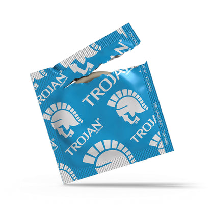 Trojan-Enz® Condom Lubricated 3 per Box (892765_BX)