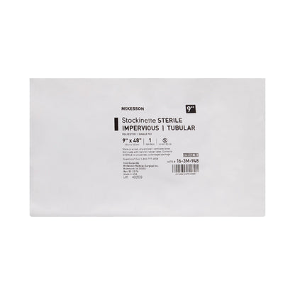 McKesson Surgical Stockinette Impervious / Tubular 9 W X 48 L Inch Sterile (460836_CS)