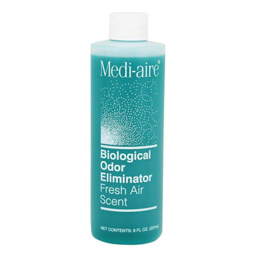 Medi-aire® Biological Odor Eliminator Deodorizer Refill Liquid 8 oz. Bottle Fresh Air Scent (223351_EA)